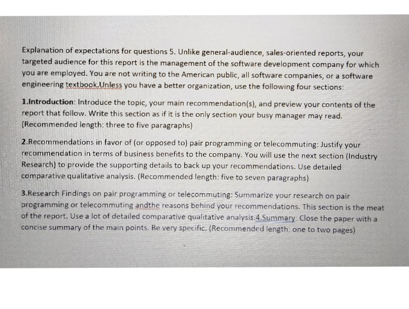 medium-sized software development company developing Web applications for business clients. Typically, team