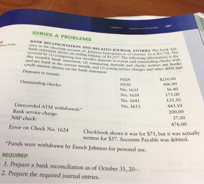  I need assistance with completing the following problem, 7-8A?!?!?! The book