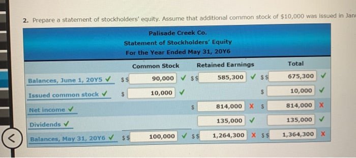 part 5 is optional. 1. Prepare a multiple-step income statement. Palisade Creek