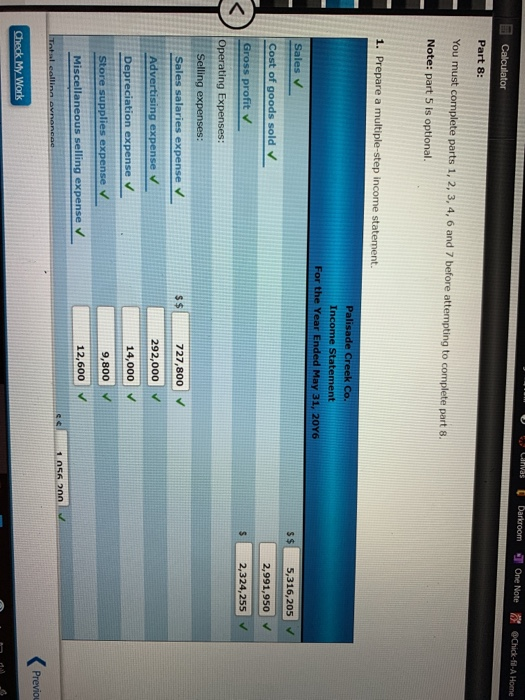 x Operating Expenses: Selling expenses: Sales salaries expense Advertising expense $$ Store