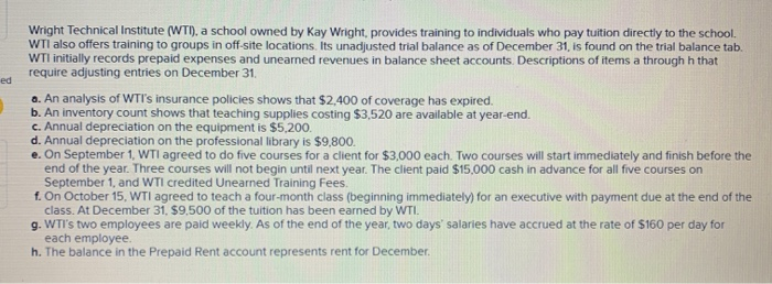  i need help completing the Impact on income statement. Wright Technical