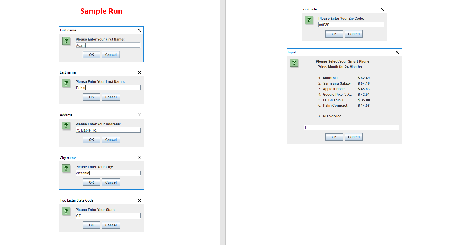 200 Price/Month $29.99 Internet 300 $39.99 VRZ, a telecommunication company offers smart