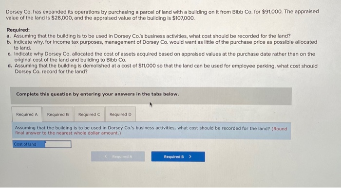  Dorsey Co. has expanded its operations by purchasing a parcel of