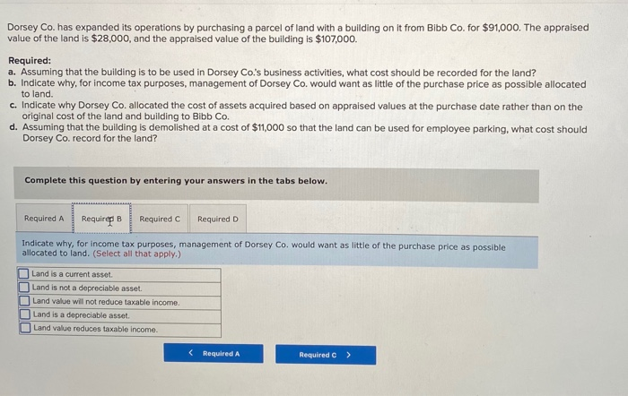 land with a building on it from Bibb Co. for $91,000. The