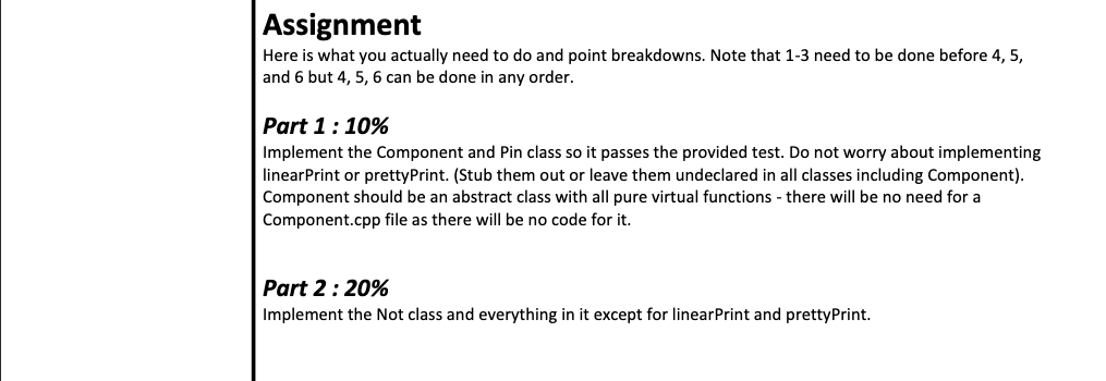 Pin TwolnputGate NotGate value bool - label: string input1: shared ptr Component-