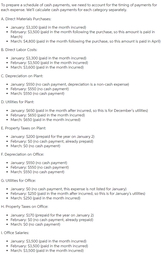 Preparing a financial budget-schedule of cash receipts, sensitivity analysis Marcel Company projects