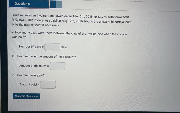  c. How much was paid