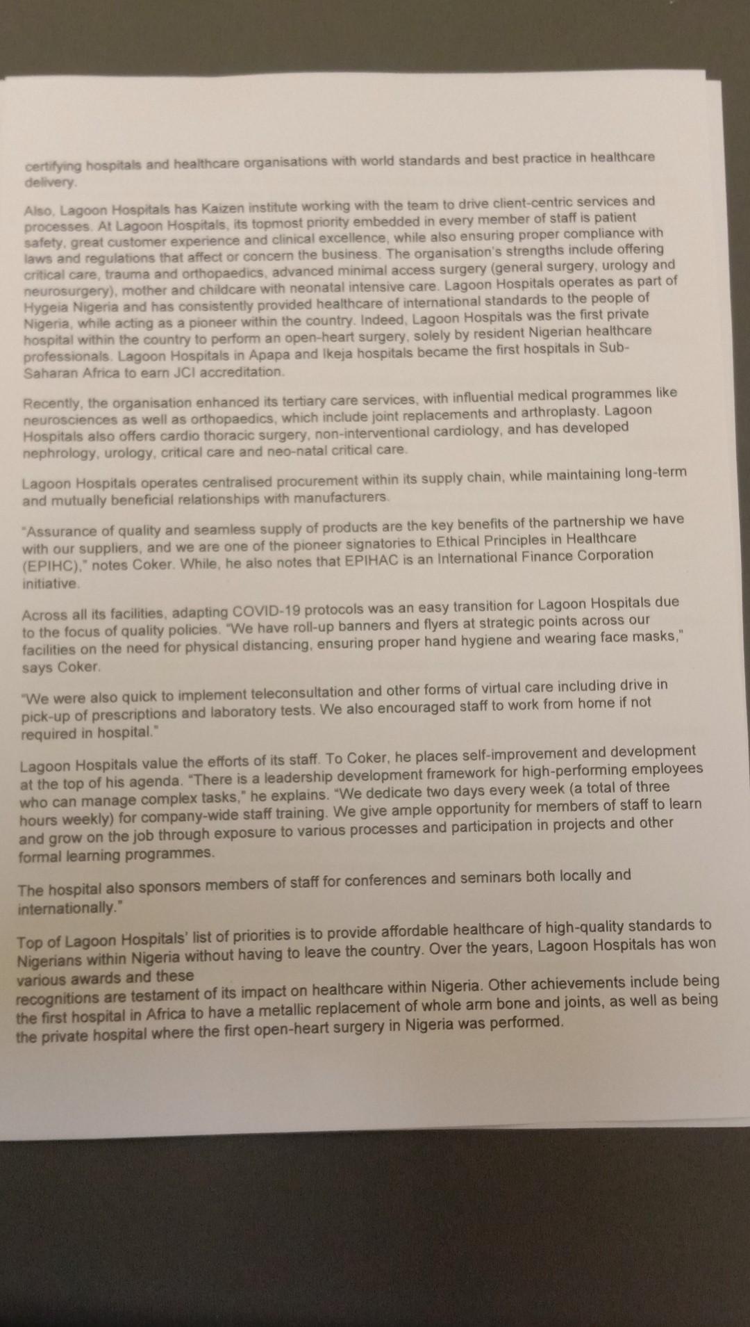 case study below and answer ALL the questions that follow. Pioneering Advanced