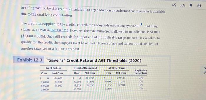 12-17 (Algorithnic) (t0. 4) Rafael and Lucy Gonzalez, married taxpayers, each contribute