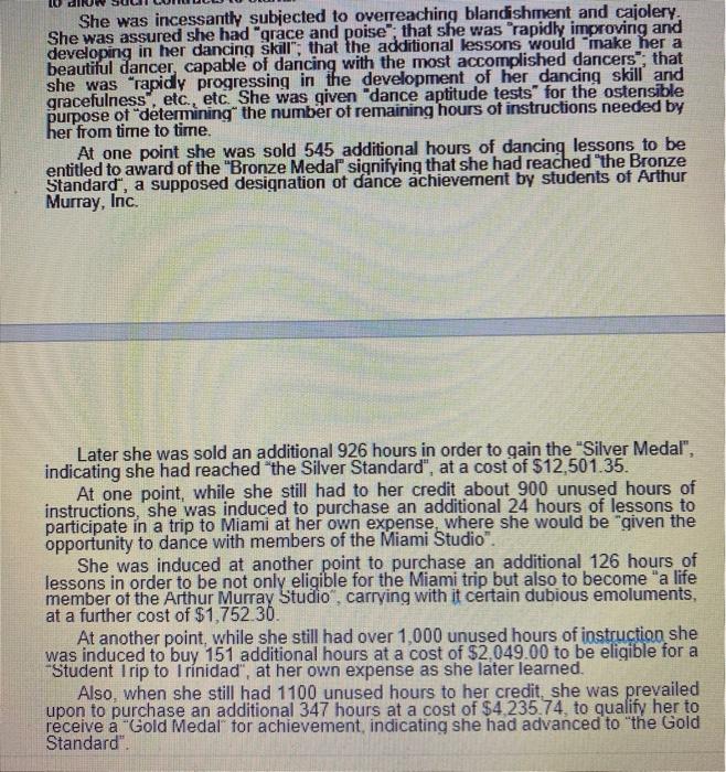 1 Fike Line moge Paragraph Styles Audrey E. Vokes, v. Arthur Murray,