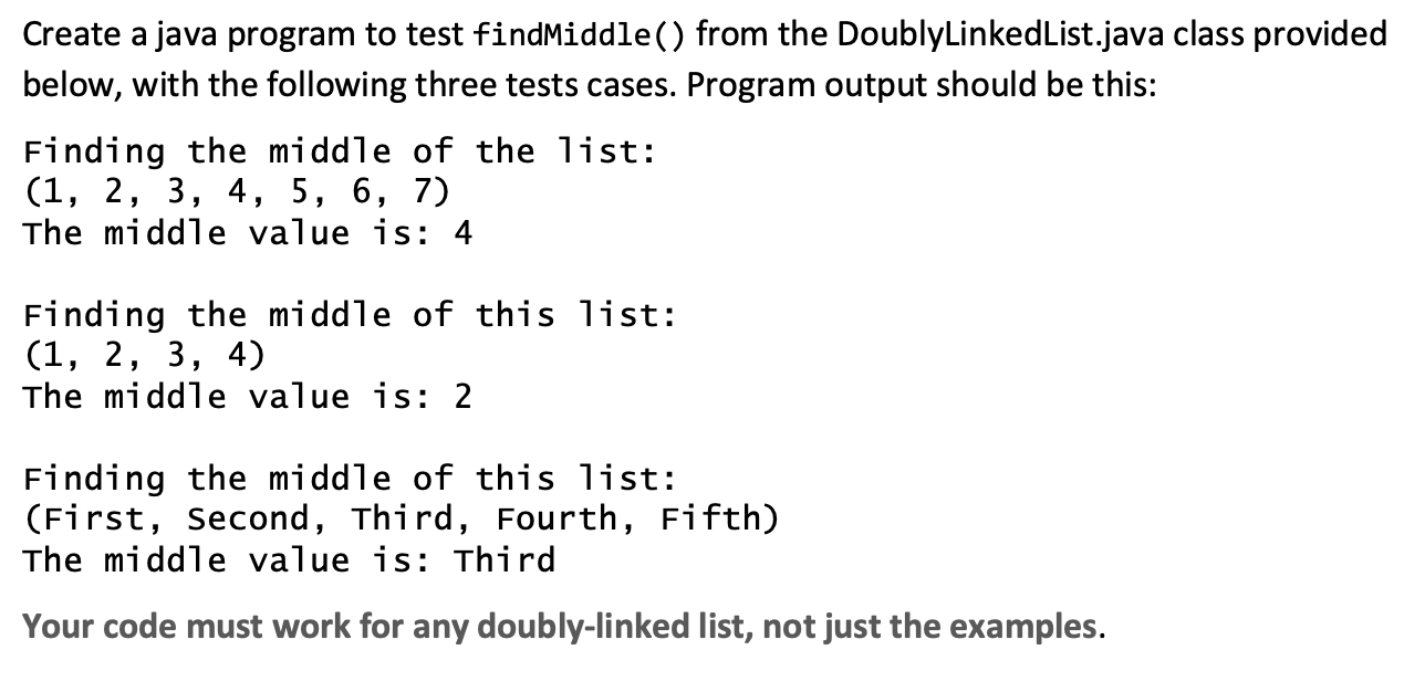  DoublyLinkedList.java: public class DoublyLinkedList { // ---------------- nested Node class ----------------
