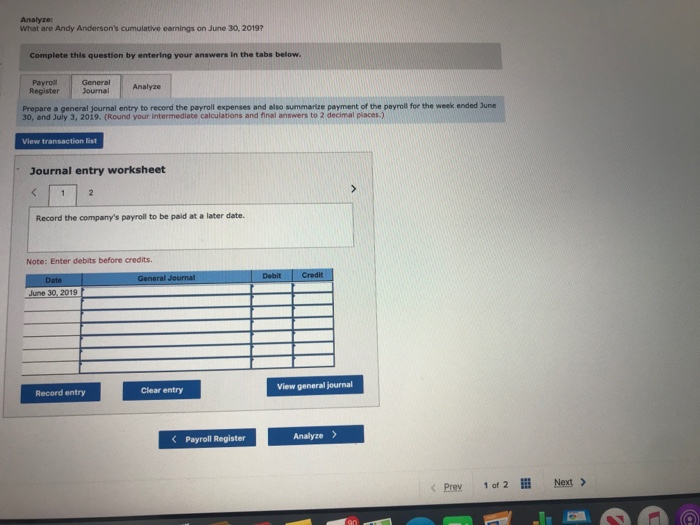 four employees and pays them on an hourly basis. During the week