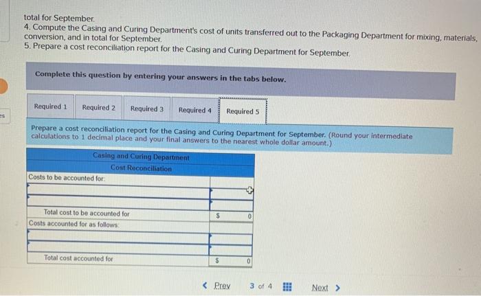0 100% 100 201 sos 10 Work in process inventory, September 1