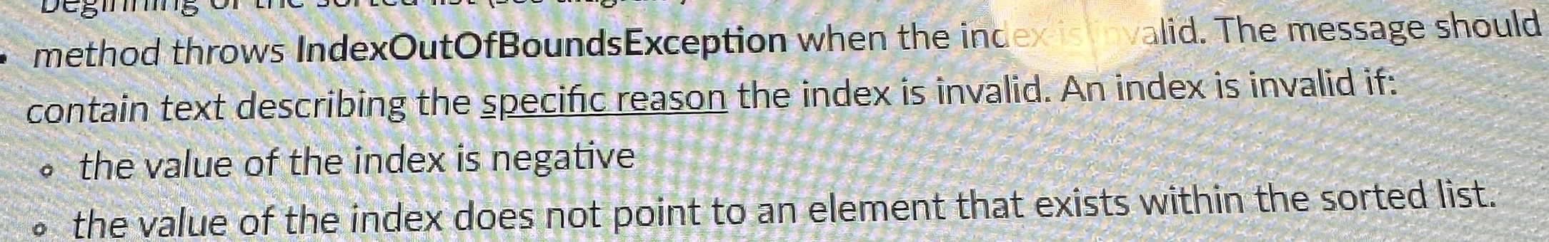 of the list in ascending_(i.e. least-to-greatest) order. - IMPORTANT: Duplicate elements are