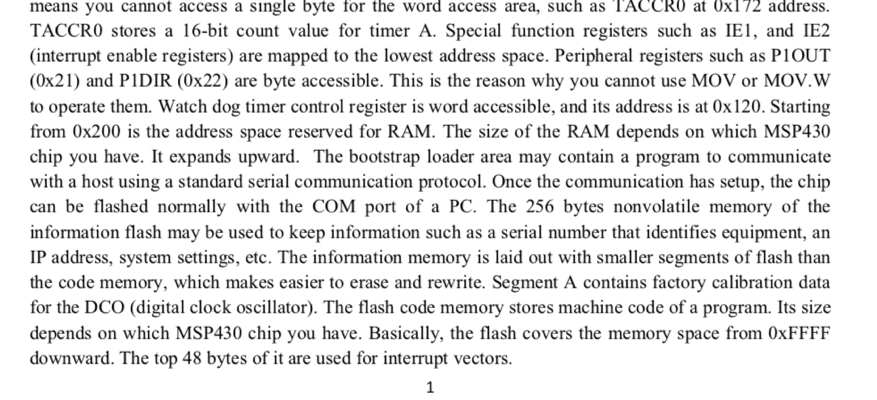 Intermediate Memory Map, Assembly Directives, and Comparisons In this lab, you will