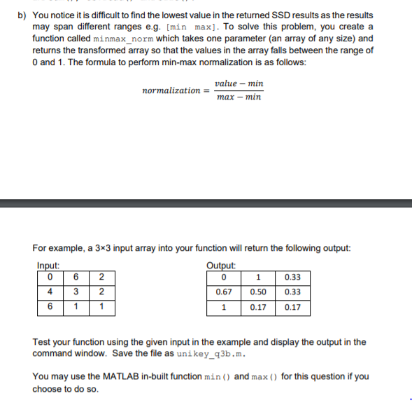 a) You can identify if an object is in the image by