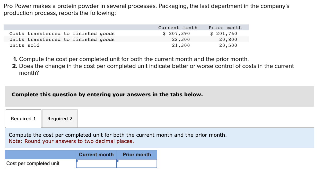 inventory. Note: Round "Cost per EUP" to 2 decimal places. Compute the