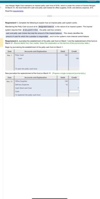 please help with the last one Resd the techirementi aystem requires that.