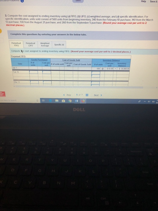 Perpetual: Alternative cost flows LO P1 Montoure Company uses a perpetual inventory