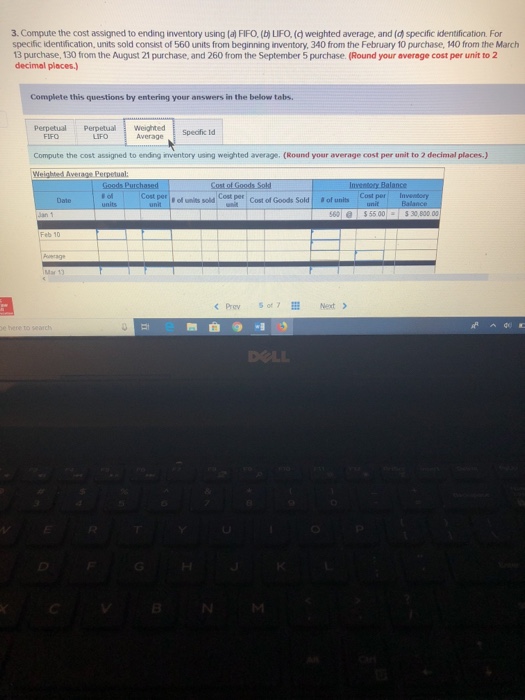 560 units 35 per unit 140 units8 $52 per unit 140 units