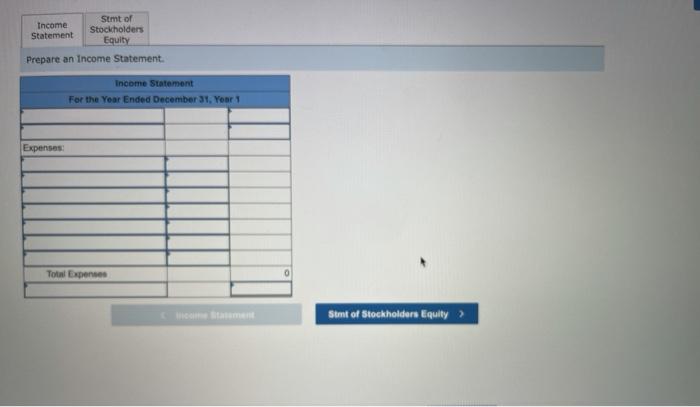 reports the following revenues and expenses. 10 Service reven Pontage expense Legal