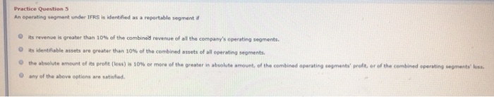 information related to an entity's business aints operating objectives is required to