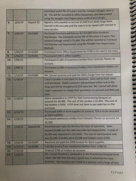 the Practice Set and then entering the entries into Blackboard. For part