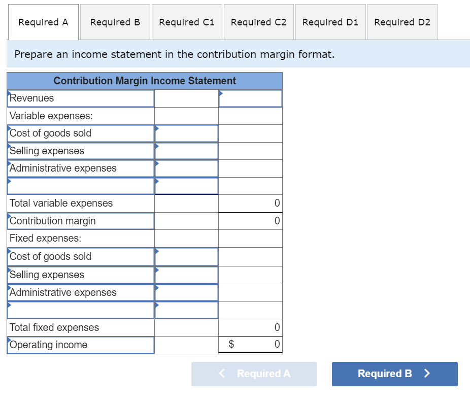 what-if questions 0127,128,129,1212 Shown here is an income statement in the traditional