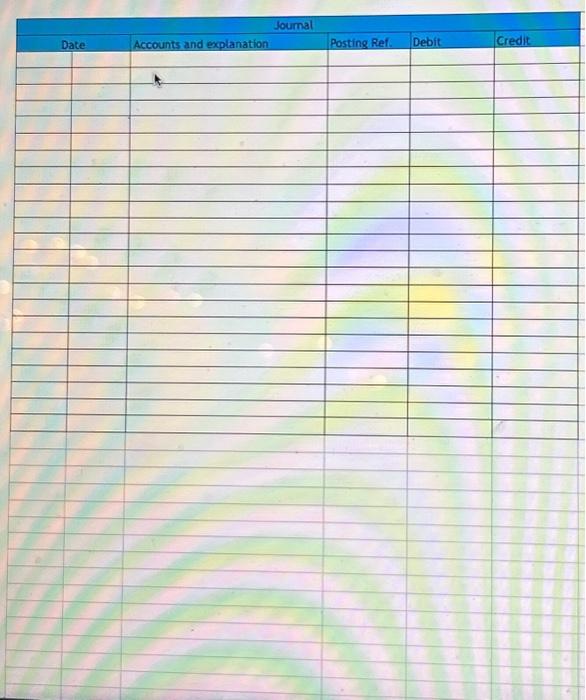 for the adjustments. There is also an Excel Template for this problem