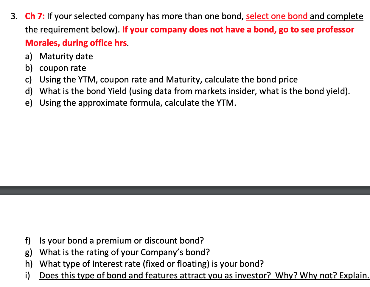 PLEASE ANSWER USING 1000000000 AND NOT 1000 3. Ch 7: If