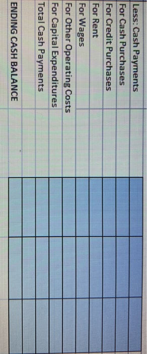 outstanding loan. It has asked that you provide them with a Cash