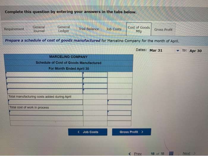 depreciation, $51,000. The pre labor cost. Job 306 is sold for $635,000