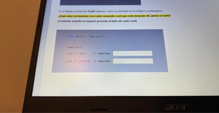 If the above FunD function is called, as shown in the code