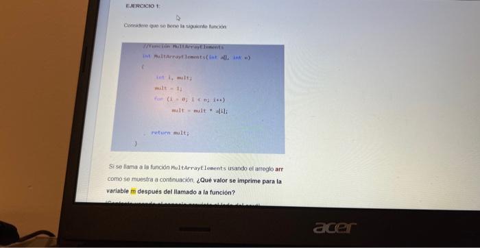 below, What value is printed with each cout command that is after