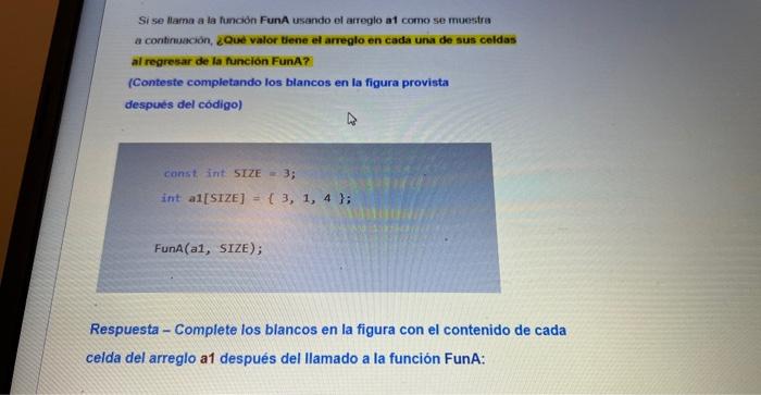 variable m after the calling of the function? 2. If the function