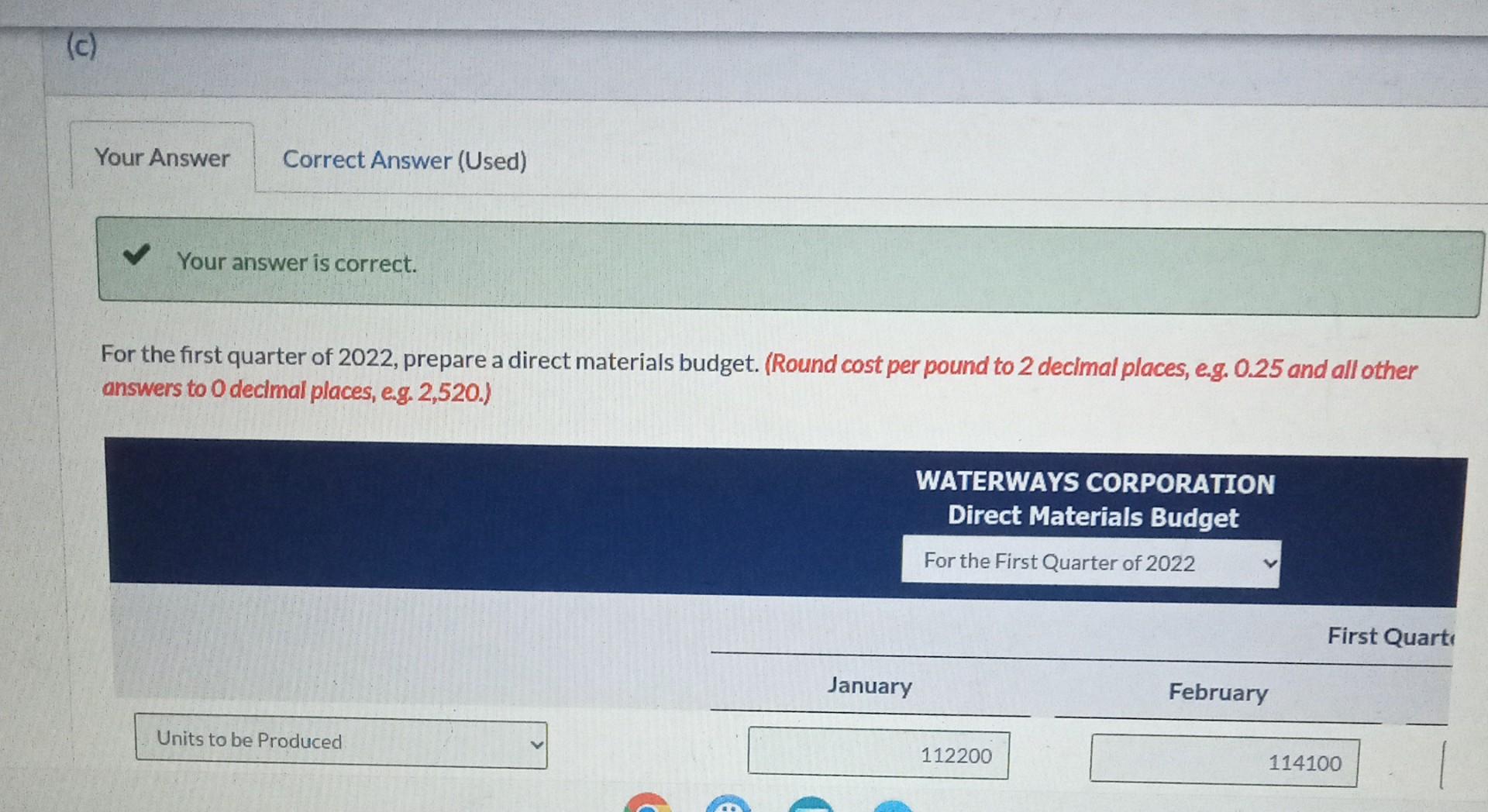 for the coming year, 2022. The first step is to plan for