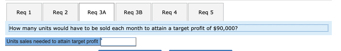 each case, enter the known data, and then compute the missing items.)
