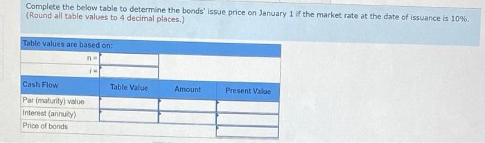 on June 30 and December 31. The bonds have $27.000 par value