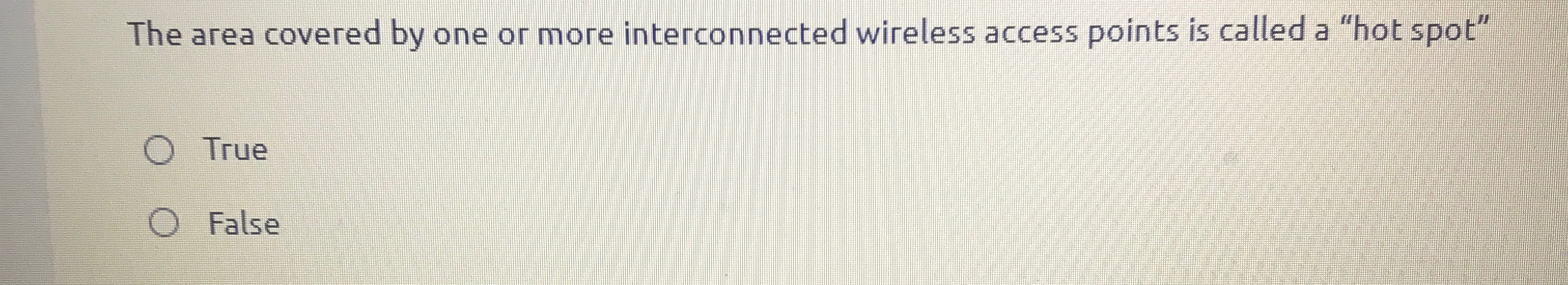  The area covered by one or more interconnected wireless access points