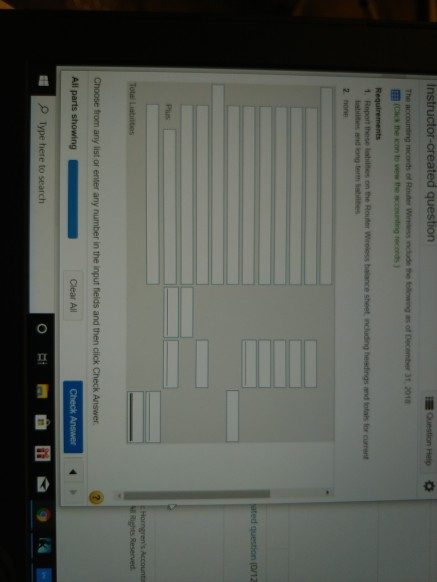 2 of 2 (0 complete) HW Score: 0%, 0 of 36 pts