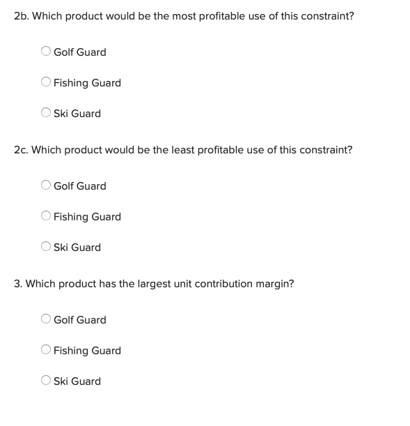 270 $80 Golf Guard $400 Fishing Guard $185 $85 $170 Selling price