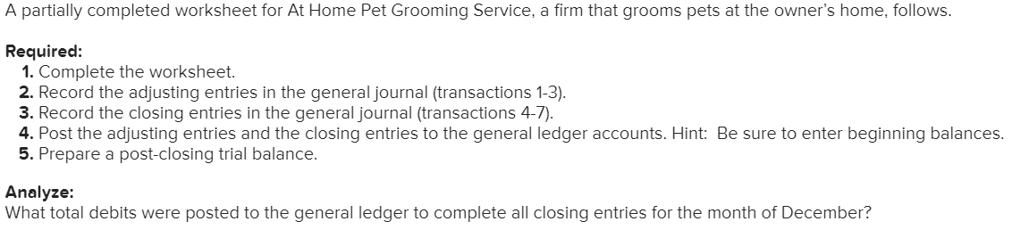  2. Record the adjusting entry for advertising. 3. Record the adjusting