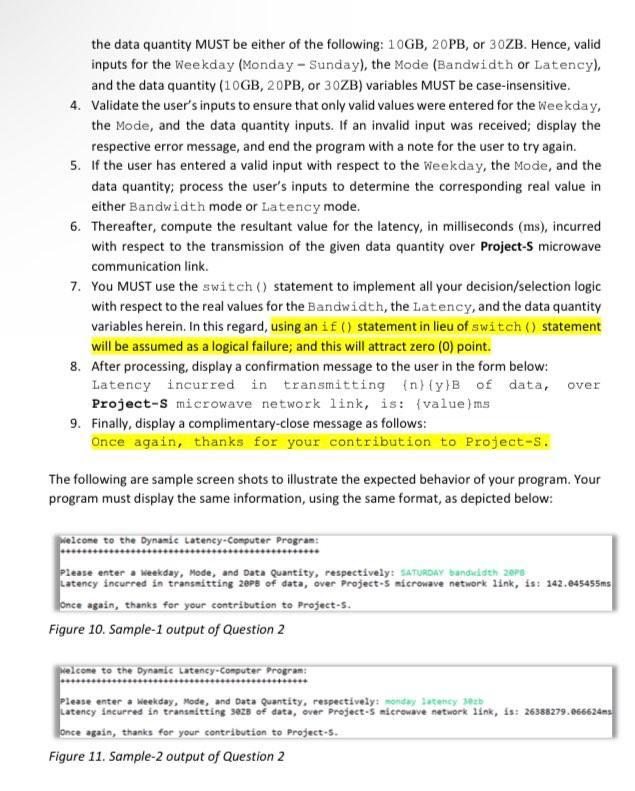 assigned tasks herein. Bandwidth: A measure of the quantity of data that