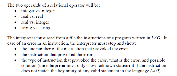 Due date: Februai Professor Luis A. Ortiz Ortiz Project Description: Design and