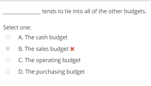 D. providing the lowest price in the industry. An activity is Select