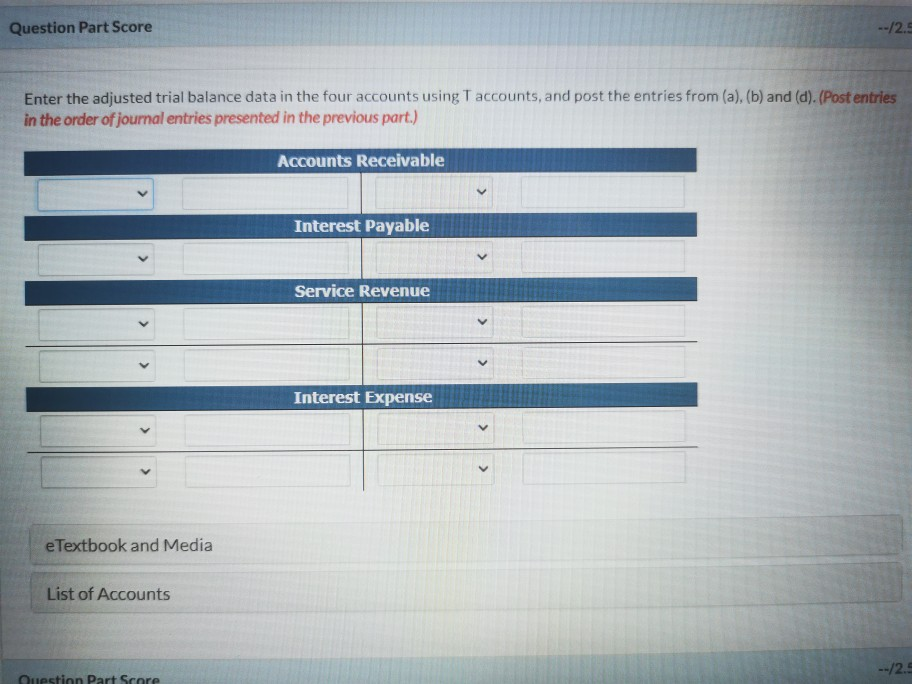 $9,000 12,880 Service revenue Interest payable $ 107,700 6,430 Analysis shows that