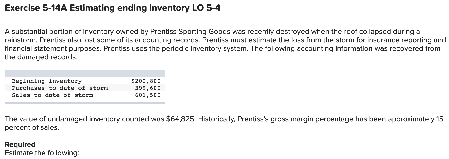 Help needed, will leave a thumbs up. Thank you! Exercise 5-14A