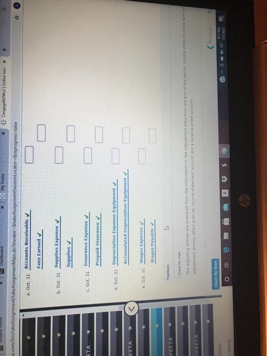 Co. End-of-Period Spreadsheet For the Year Ended October 31, 2018 Unadjusted Trial