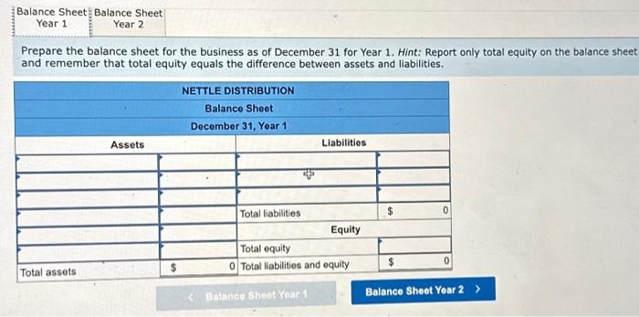 preparing a balance sheet, and computing the debt ratio LO A2, P1