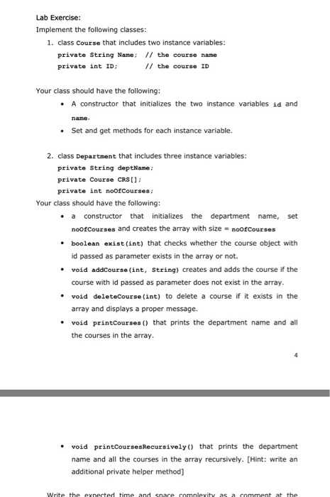 the car color The class should have the following: A constructor that